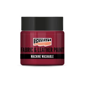 Pentart Textil- és bőrfesték 50 ml piros - 34802