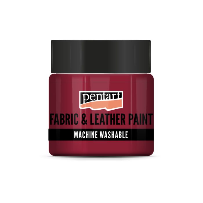 Pentart Textil- és bőrfesték 50 ml piros - 34802