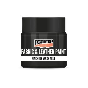 Pentart Textil- és bőrfesték 50 ml fekete - 34818