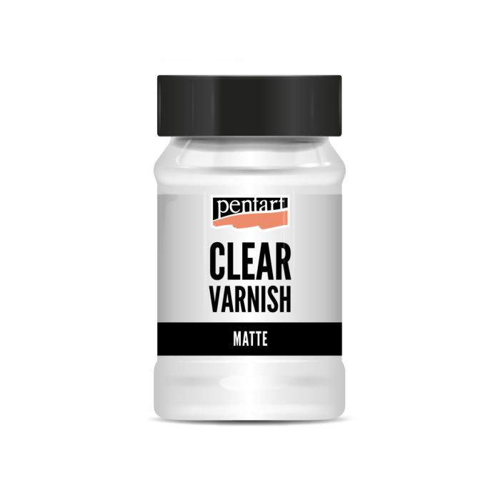 Pentart Színtelen matt lakk oldószeres 100 ml - 35113