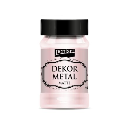 Pentart Dekormetál matt 100 ml rózsaarany - 35122