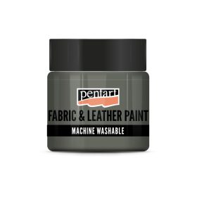 Pentart Textil- és bőrfesték 50 ml olajfazöld - 35136