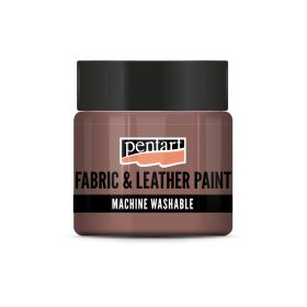  Pentart Textil- és bőrfesték 50 ml csillogó bronz - 35140
