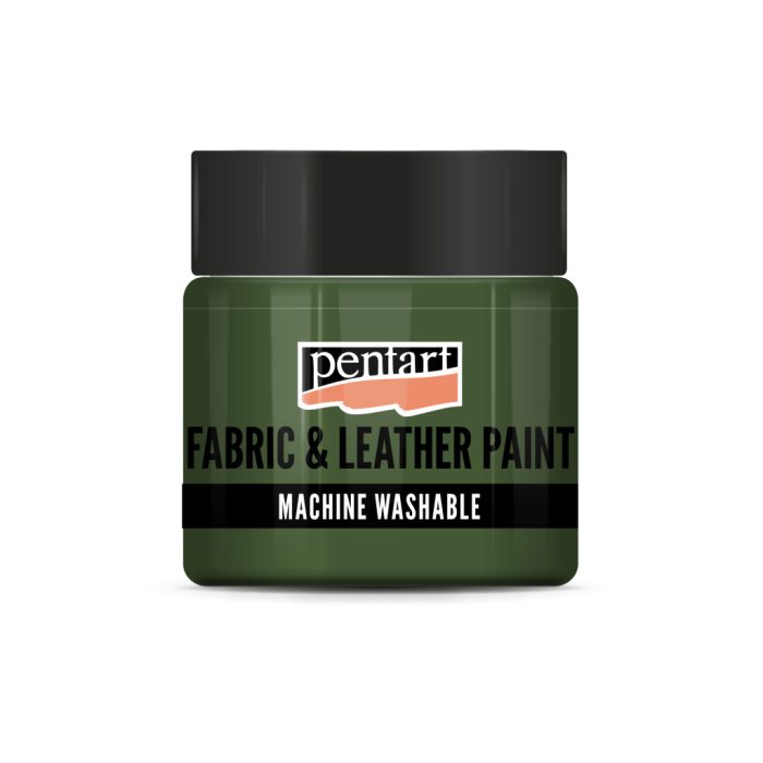Pentart Textil- és bőrfesték 50 ml csillogó zöld - 35142