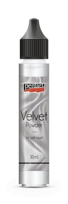 Pentart Bársonypor min. 4 g fehér - 35147