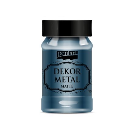 Pentart Dekormetál matt 100 ml Oxford kék - 35205