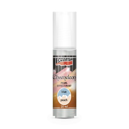 Pentart Chameleon gyöngyház 20 ml kék-barack - 3526