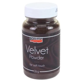 Pentart Bársonypor min. 6 g földbarna - 35267