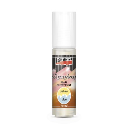Pentart Chameleon gyöngyház 20 ml sárga-kék - 3528