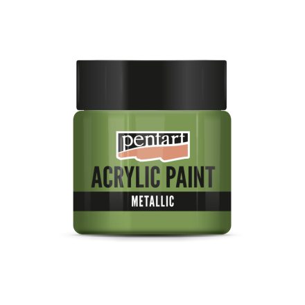 Pentart Metál akrilfesték 50 ml zöld - 3531