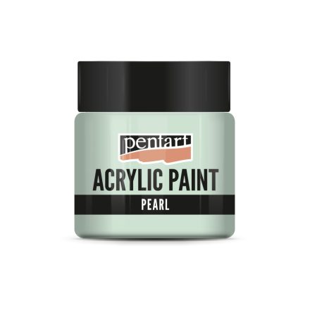 Pentart Gyöngyház akrilfesték 50 ml zöld - 3539