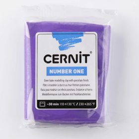 Cernit süthető gyurma N°1, 56 g - lila - 3555