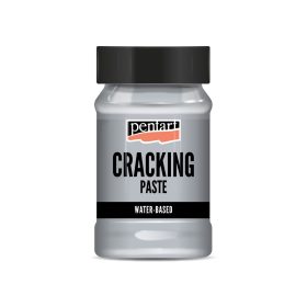 Pentart Repedőpaszta metál 100 ml ezüst - 36085