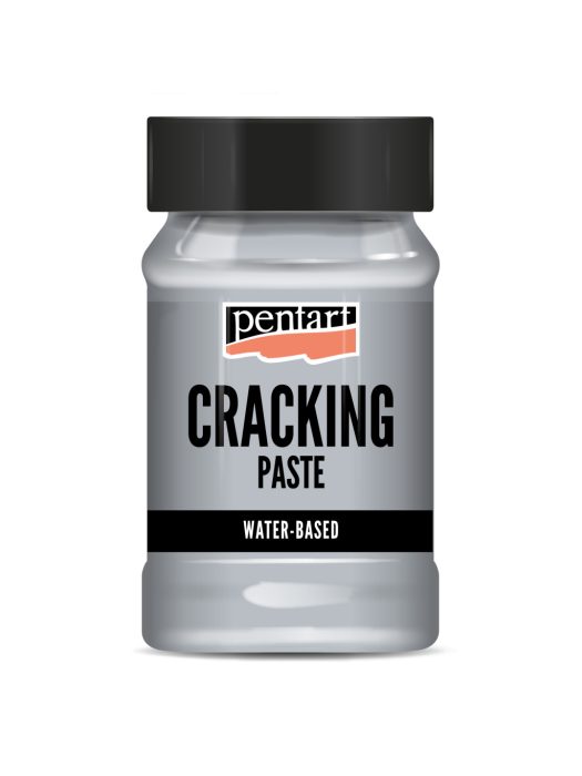 Pentart Repedőpaszta metál 100 ml ezüst - 36085