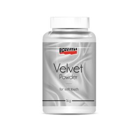 Pentart Bársonypor fehér min. 16 g - 36129