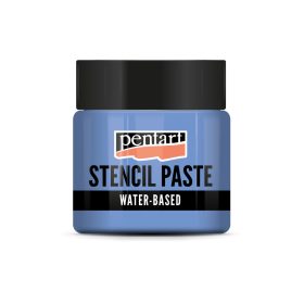   Pentart Stencilező paszta gyöngyház 50 ml ultramarin - 36902