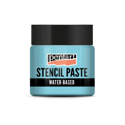 Pentart Stencilező paszta gyöngyház 50 ml türkiz - 36903