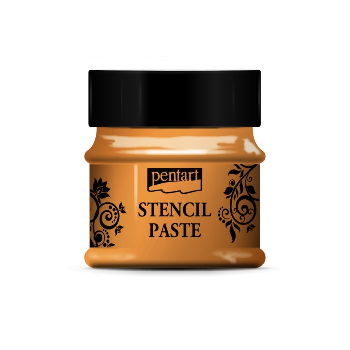 Pentart Stencilező paszta metál 50 ml bronz - 36905