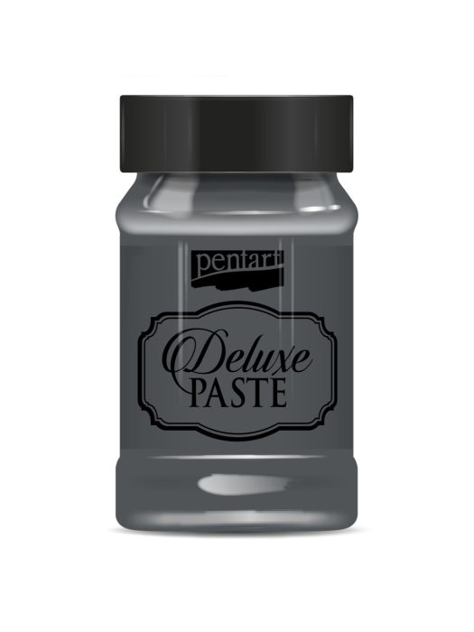 Pentart Deluxe paszta 100 ml antracit - 36924