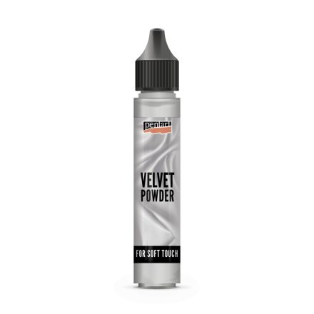 Pentart Bársonypor min. 3 g szürke - 36954