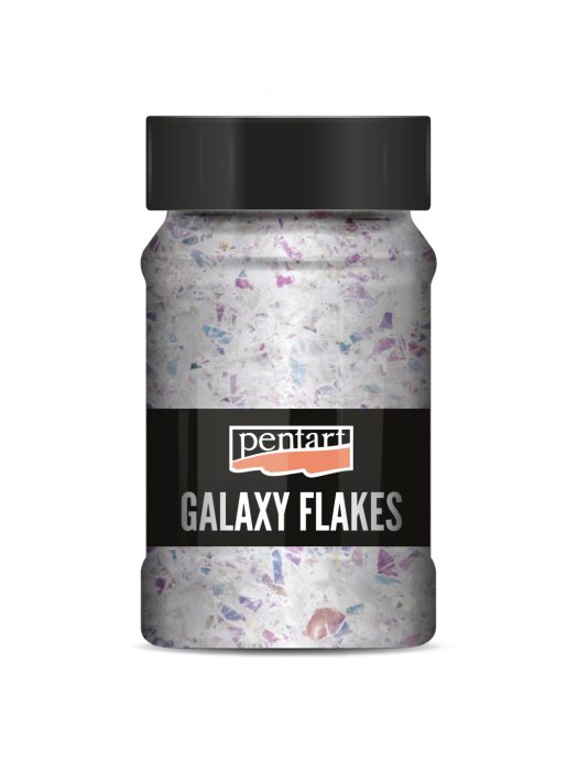 Pentart Galaxy Flakes 100 ml Jupiter fehér - 37047