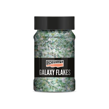 Pentart Galaxy Flakes 100 ml Föld zöld - 37050