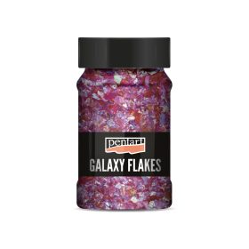 Pentart Galaxy Flakes 100 ml Juno rózsaszín - 37051