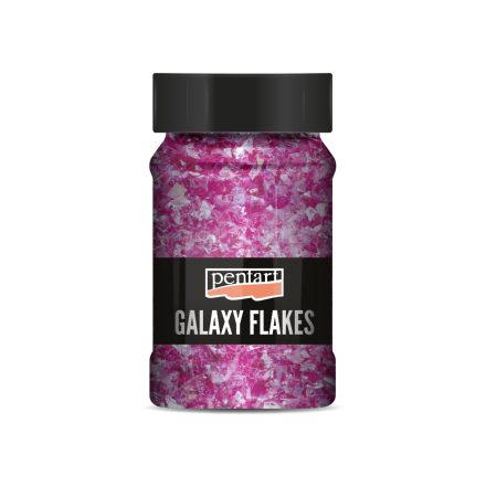 Pentart Galaxy Flakes 100 ml Vénusz magenta - 37052