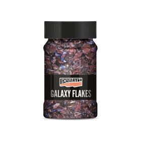 Pentart Galaxy Flakes 100 ml Mars barna - 37055