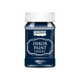 Pentart Dekor krétafesték 100 ml tengerészkék - 38781