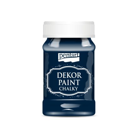 Pentart Dekor krétafesték 100 ml tengerészkék - 38781