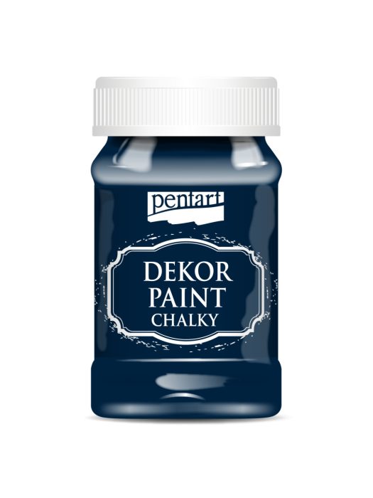 Pentart Dekor krétafesték 100 ml tengerészkék - 38781