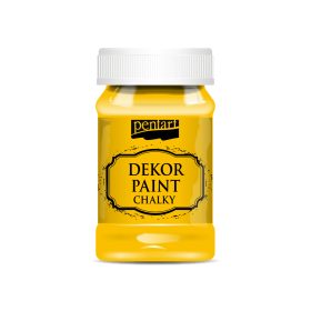 Pentart Dekor krétafesték 100 ml napsárga - 38786