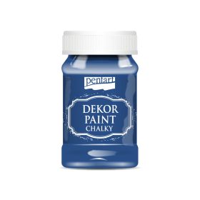 Pentart Dekor krétafesték 100 ml acélkék - 38789