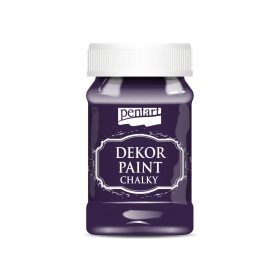 Pentart Dekor krétafesték 100 ml püspöklila - 38791