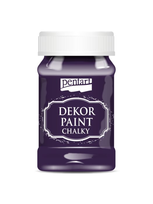 Pentart Dekor krétafesték 100 ml püspöklila - 38791