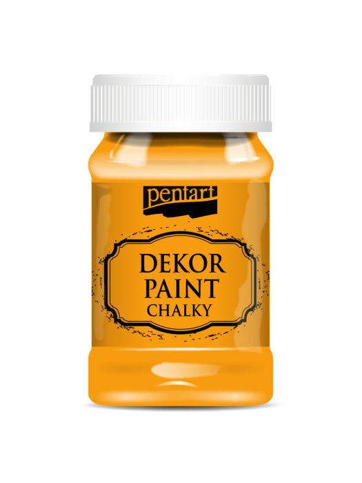 Pentart Dekor krétafesték 100 ml narancs - 38793