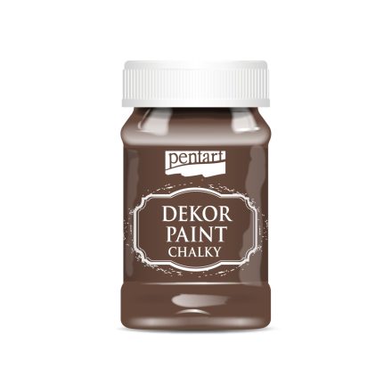 Pentart Dekor krétafesték 100 ml gesztenyebarna - 38795