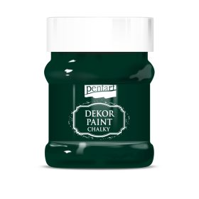 Pentart Dekor krétafesték 230 ml fenyőzöld - 38804
