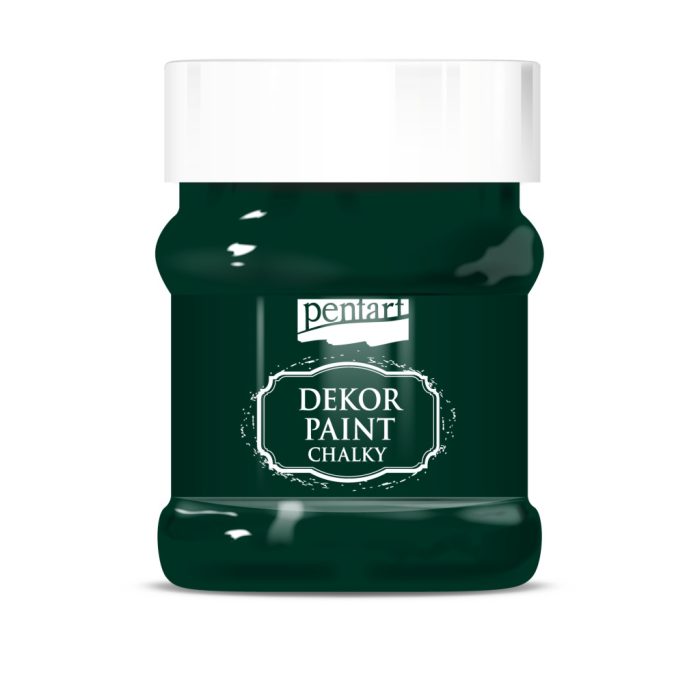 Pentart Dekor krétafesték 230 ml fenyőzöld - 38804