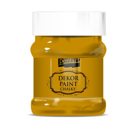 Pentart Dekor krétafesték 230 ml mustársárga - 38806