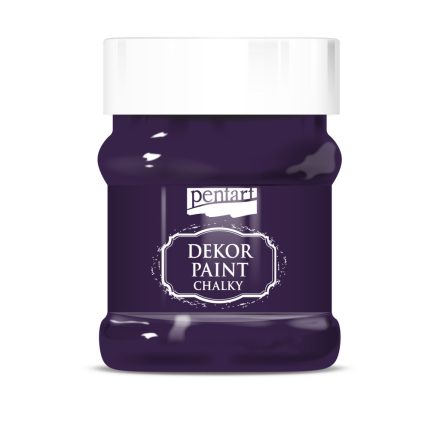 Pentart Dekor krétafesték 230 ml püspöklila - 38807
