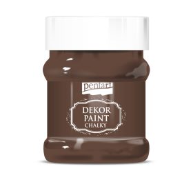 Pentart Dekor krétafesték 230 ml gesztenyebarna - 38811