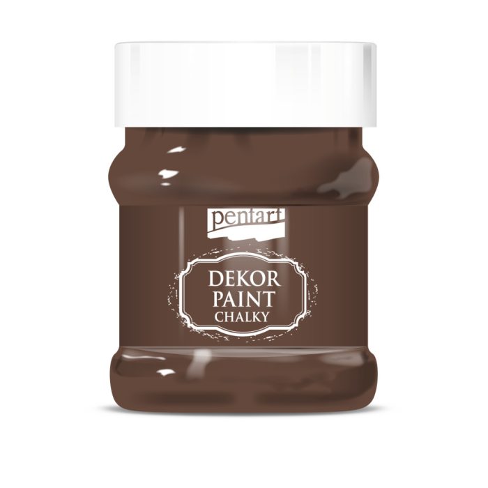 Pentart Dekor krétafesték 230 ml gesztenyebarna - 38811