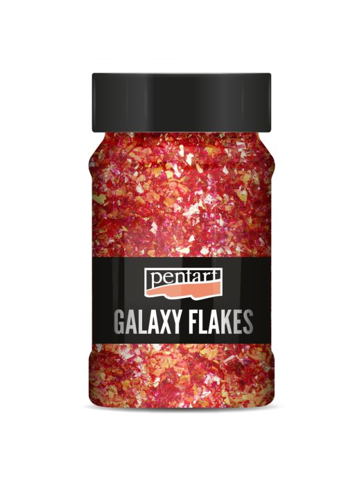 Pentart Galaxy Flakes 100 ml Ida vörösarany - 38971