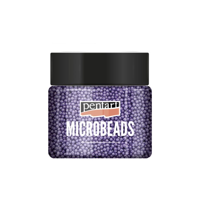 Pentart Szórógyöngy 0,8-1 mm 40 g  lila - 38984