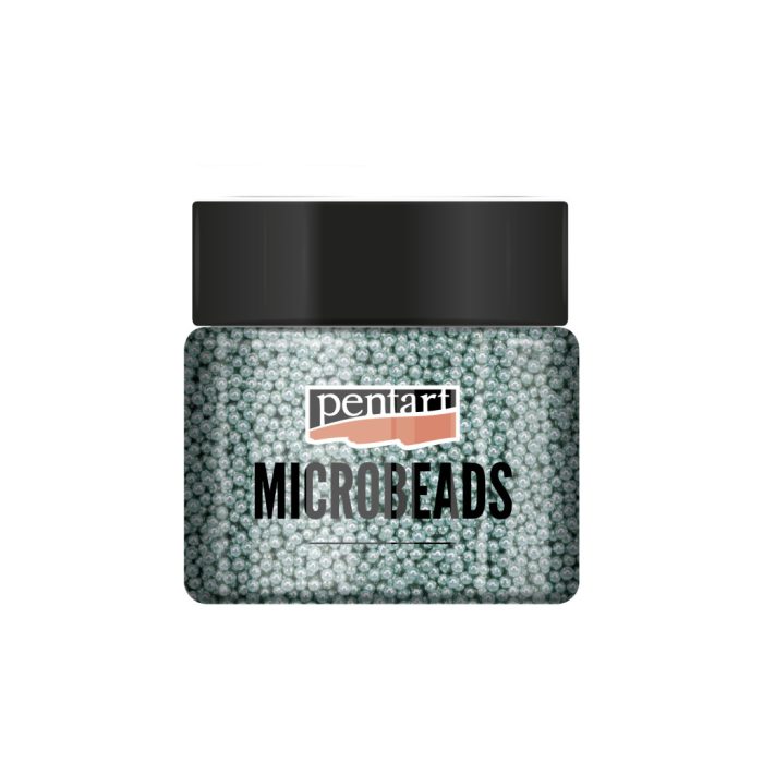 Pentart Szórógyöngy 0,8-1 mm 40 g  menta - 38994