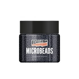 Pentart Szórógyöngy 0,8-1 mm 40 g  fekete - 38999