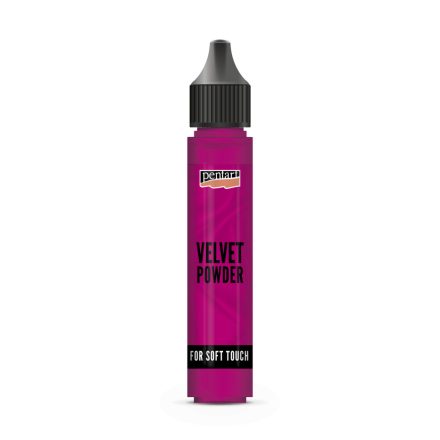 Pentart Bársonypor pink min. 3 g - 39180