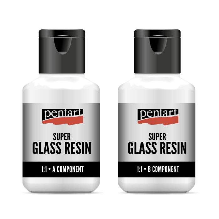 Pentart Szuper Üveggyanta 1:1 szett 40 ml - 40053